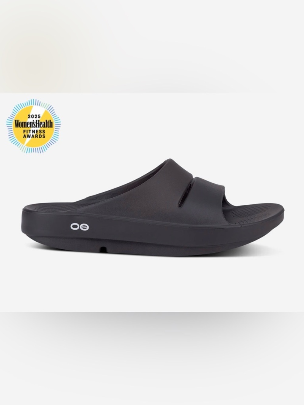 Oofos OOahh black WOMEN'S SLIDE